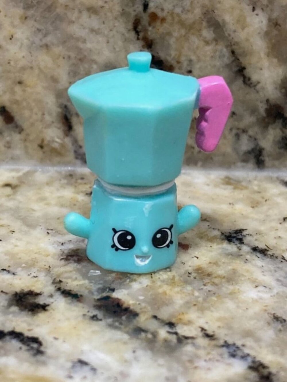 RARE Season 8 Shopkins Carlo Coffee Pot